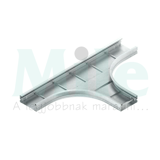 Kábeltálca T-idom vízszintes 105mm 300mm x szalaghorganyzott acél WRTR 105300 Niedax